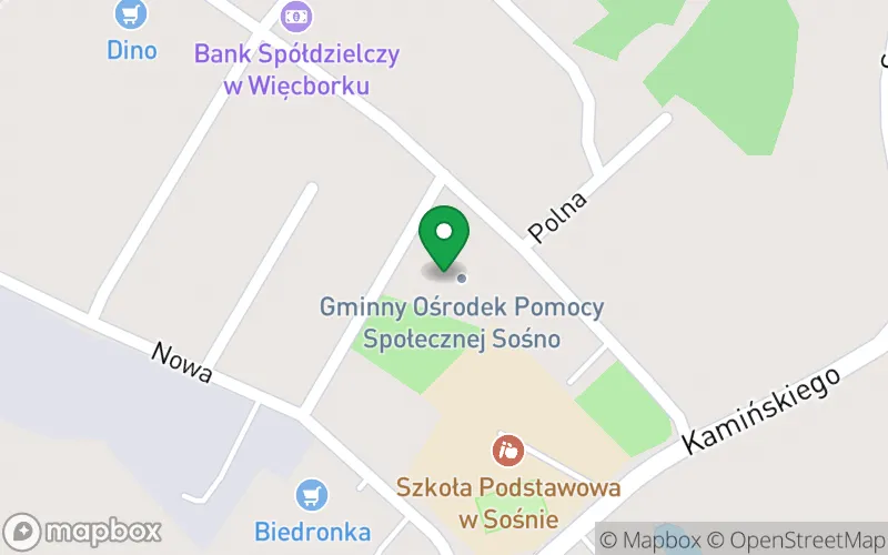 Lokalizacja: Samorządowe Przedszkole w Sośnie