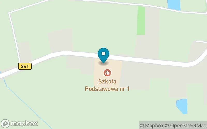 Lokalizacja: Szkoła Podstawowa w Zbożu