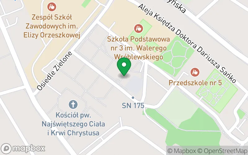 Lokalizacja: Przedszkole nr 2 w Sokółce
