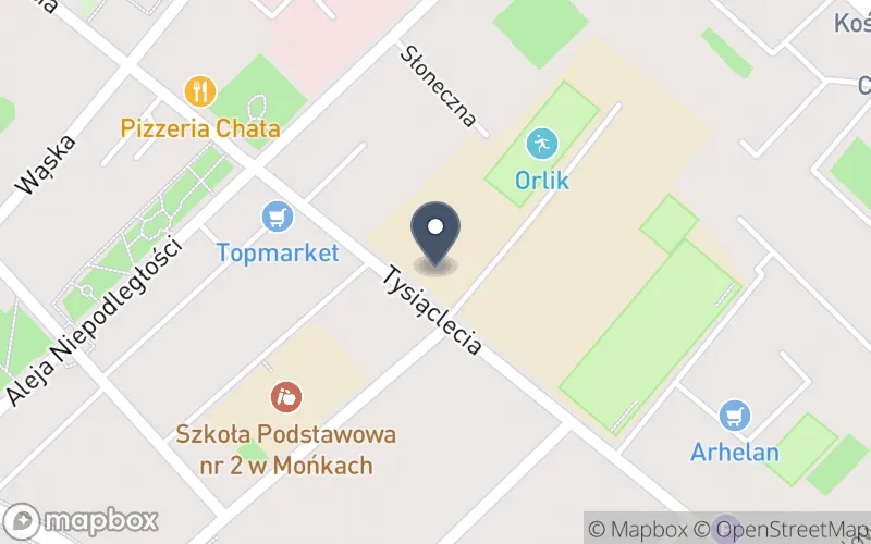 Lokalizacja: Zespół Szkół Ogólnokształcących i Zawodowych w Mońkach