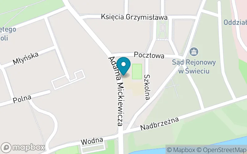 Lokalizacja: Szkoła Podstawowa nr 7 im. A. Mickiewicza w Świeciu
