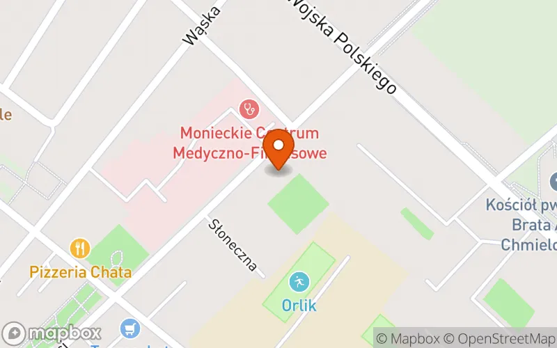 Lokalizacja: Żłobek "Słoneczny Zakątek" w Mońkach