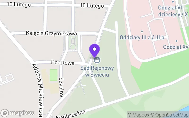 Lokalizacja: Branżowa Szkoła i St. nr 3 z Oddziałami Integracyjnymi w Zakładzie Poprawczym w Świeciu