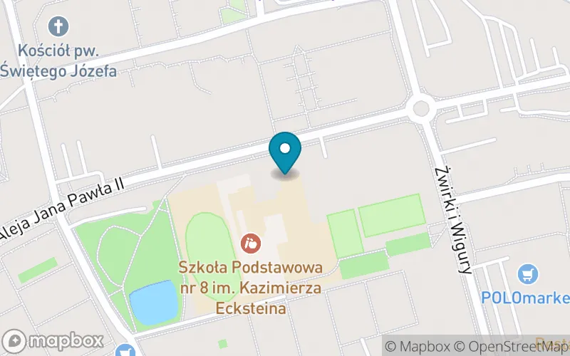 Lokalizacja: Szkoła Podstawowa nr 8 im. Kazimierza Ecksteina w Świeciu