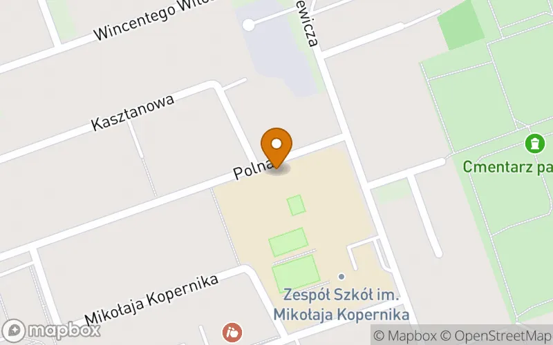 Lokalizacja: Zespół Szkół Rolniczych im. Mjr Henryka Dobrzańskiego - Hubala w Sokółce Szkoła Policealna nr 3 w Sokółce