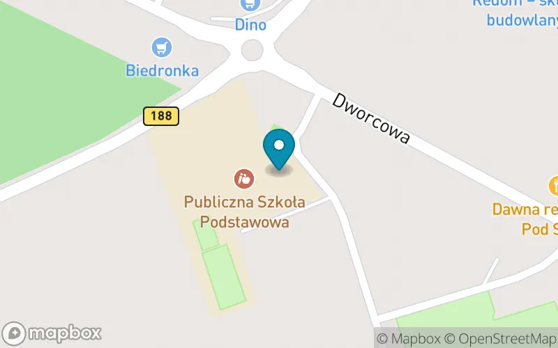 Lokalizacja: Publiczna Szkoła Podstawowa im. Ks. Dr Bolesława Domańskiego w Zakrzewie