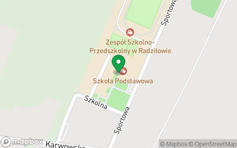 Lokalizacja: Publiczne Przedszkole w Radziłowie
