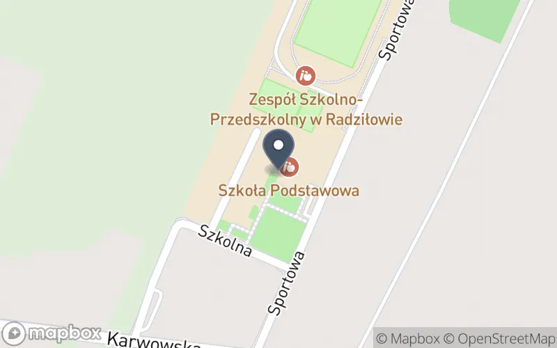 Lokalizacja: Zespół Szkolno-Przedszkolny w Radziłowie