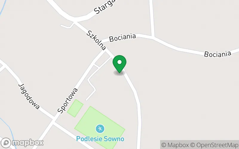Lokalizacja: Publiczne Przedszkole w Sownie