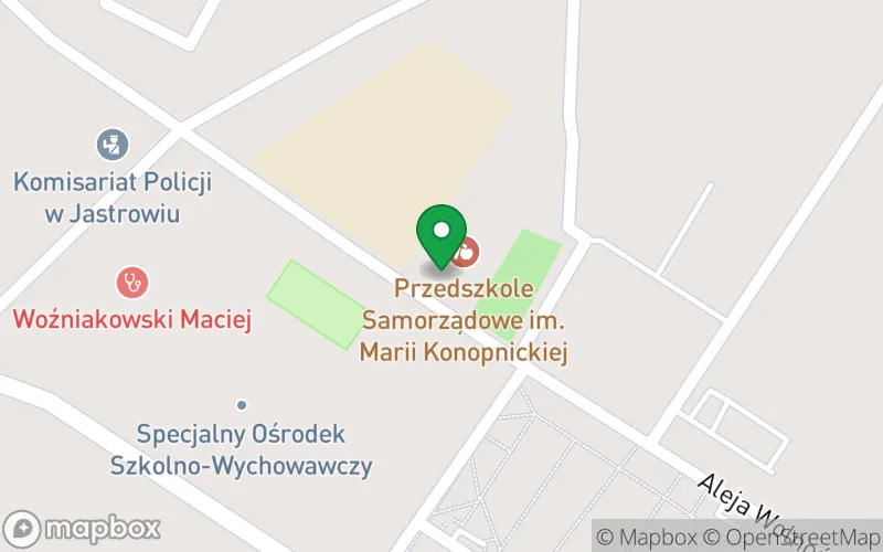 Lokalizacja: Przedszkole Samorządowe im. Marii Konopnickiej w Jastrowiu
