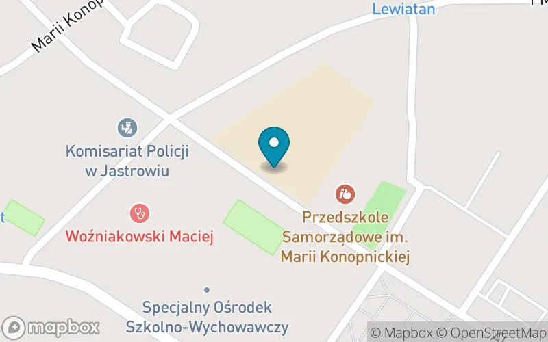 Lokalizacja: Szkoła Podstawowa nr 2 im. Marii Konopnickiej w Jastrowiu