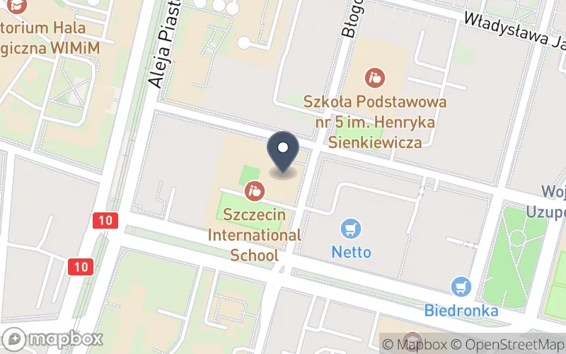 Lokalizacja: Zespół Szkół Szczecin International School