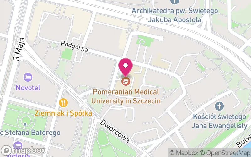 Lokalizacja: Pomorski Uniwersytet Medyczny w Szczecinie