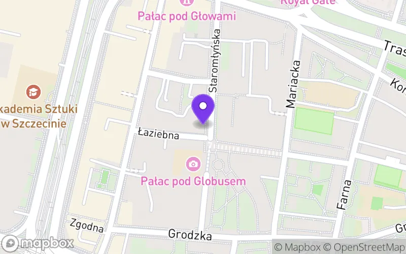 Lokalizacja: Państwowa Szkoła Muzyczna II St. w Szczecinie