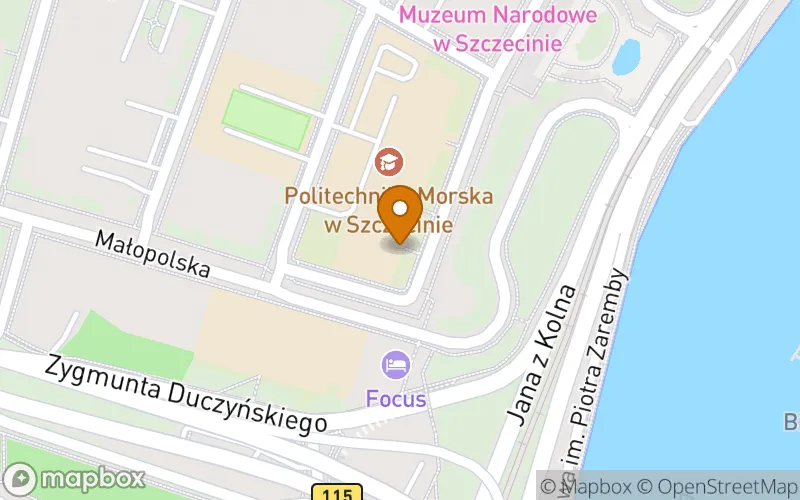 Lokalizacja: Policealna Szkoła Morska w Szczecinie