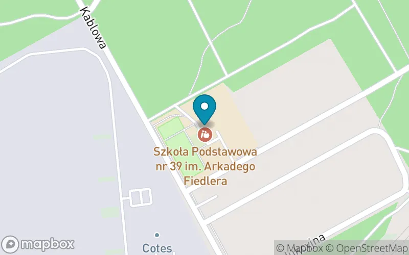 Lokalizacja: Szkoła Podstawowa nr 39 im. Arkadego Fiedlera w Szczecinie