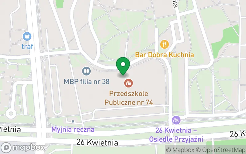 Lokalizacja: Przedszkole Publiczne nr 74