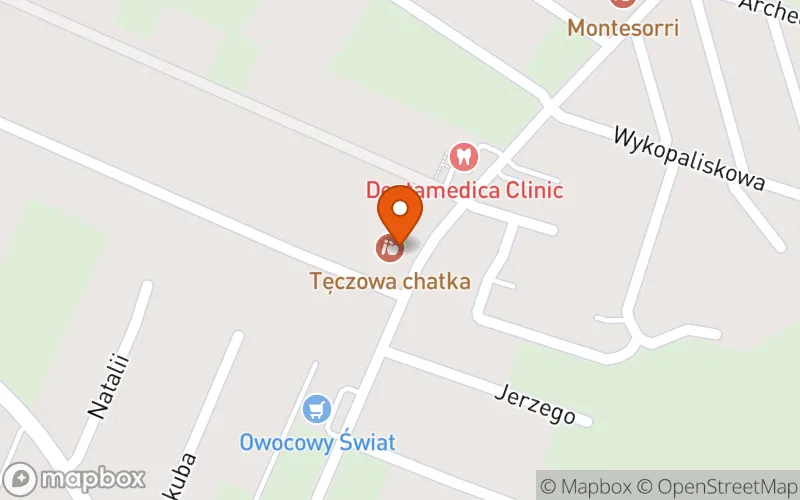 Lokalizacja: Niepubliczny żłobek "Tęczowa Chatka"