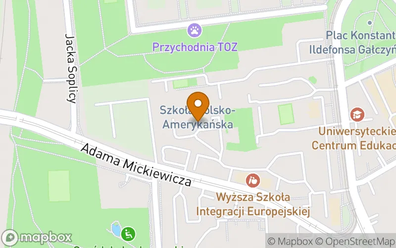 Lokalizacja: Niepubliczna Szkoła Policealna "Collegium Medyczne Medica" w Szczecinie