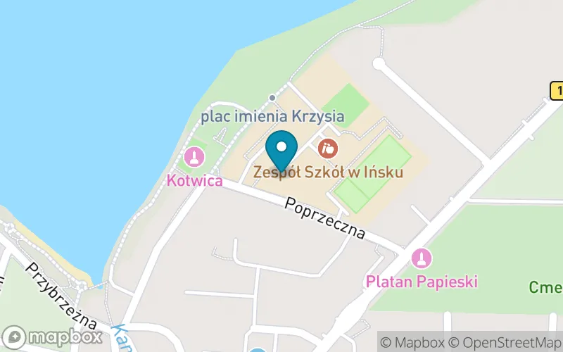 Lokalizacja: Szkoła Podstawowa im. Krzysztofa Kamila Baczyńskiego w Ińsku