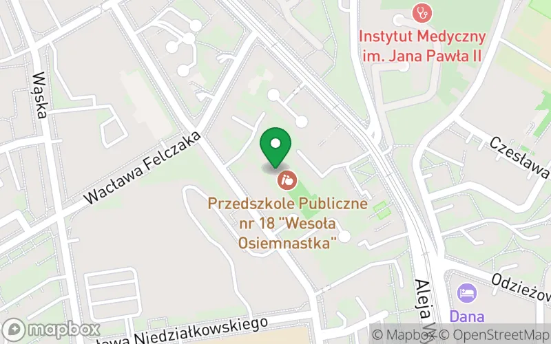 Lokalizacja: Przedszkole Publiczne nr 18