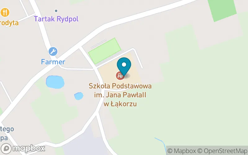 Lokalizacja: Szkoła Podstawowa im. Jana Pawła II w Łąkorzu