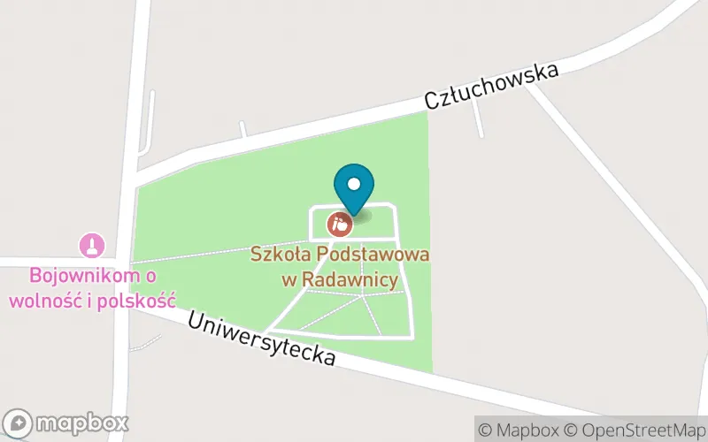 Lokalizacja: Szkoła Podstawowa w Radawnicy