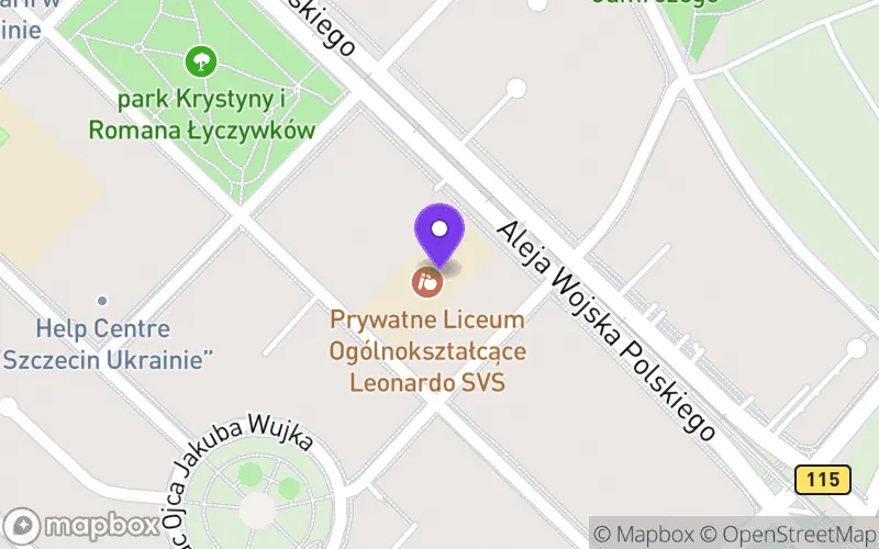 Lokalizacja: Prywatne Liceum Ogólnokształcące Leonardo SVS