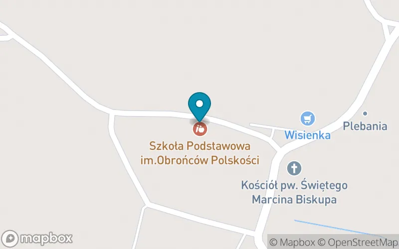 Lokalizacja: Publiczna Szkoła Podstawowa im. Obrońców Polskości w Starej Wiśneiwce