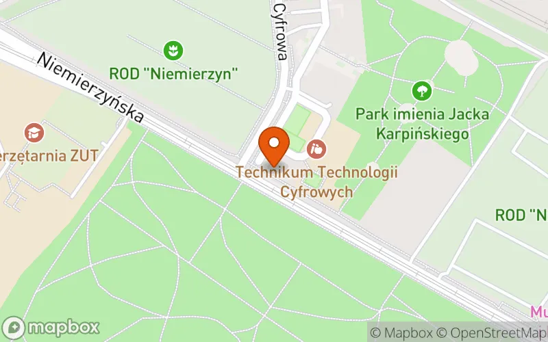 Lokalizacja: Żłobek Niepubliczny Towarzystwa Wiedzy Powszechnej Oddział Regionalny w Szczecinie STREFA MALUCHA