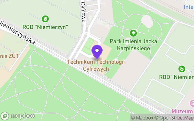 Lokalizacja: Liceum Ogólnokształcące dla Dorosłych "K&k Kultura Kształcenia" w Szczecinie