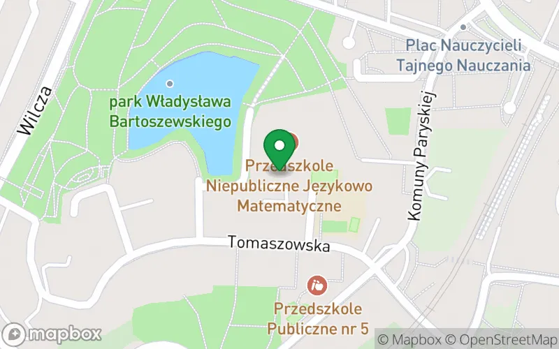Lokalizacja: Przedszkole Niepubliczne Językowo-Matematyczne