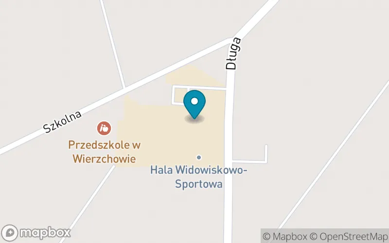 Lokalizacja: Szkoła Podstawowa im. 2 Warszawskiej Dywizji Piechoty Gen. Jana Henryka Dąbrowskiego w Wierzchowie