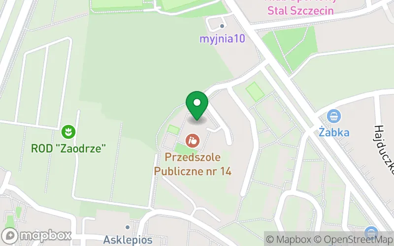 Lokalizacja: Przedszkole Publiczne nr 14