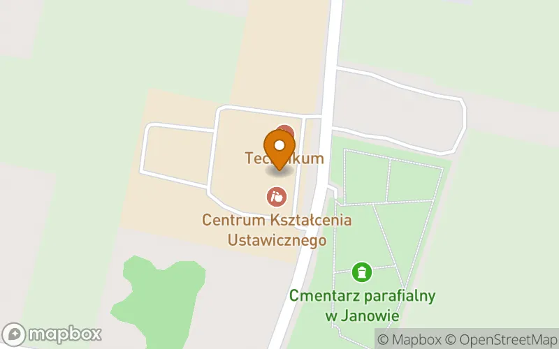 Lokalizacja: Szkoła Policealna im. Prof. Józefa Marcinkiewicza w Janowie