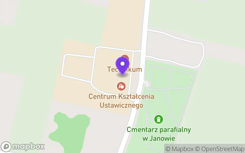 Lokalizacja: Technikum im. Prof. Józefa Marcinkiewicza w Janowie