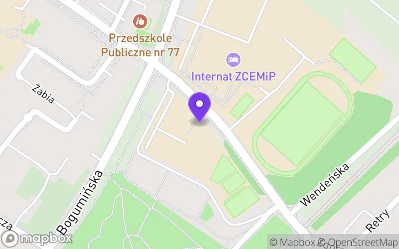 Lokalizacja: XVIII Liceum Ogólnokształcące im. Józefa Wybickiego