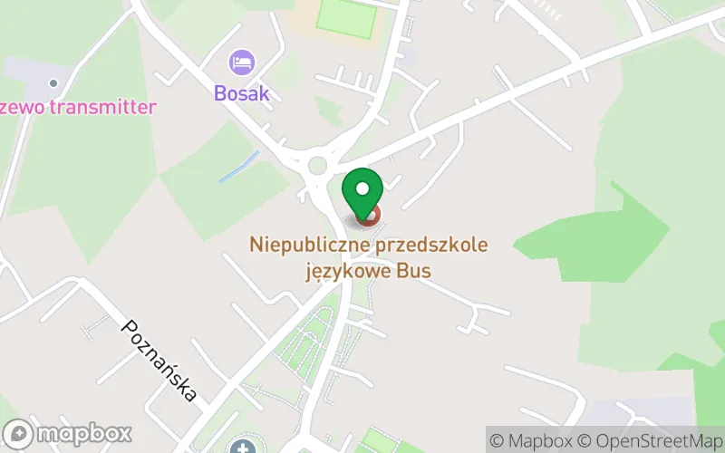 Lokalizacja: Niepubliczne Przedszkole Językowe "Bus"