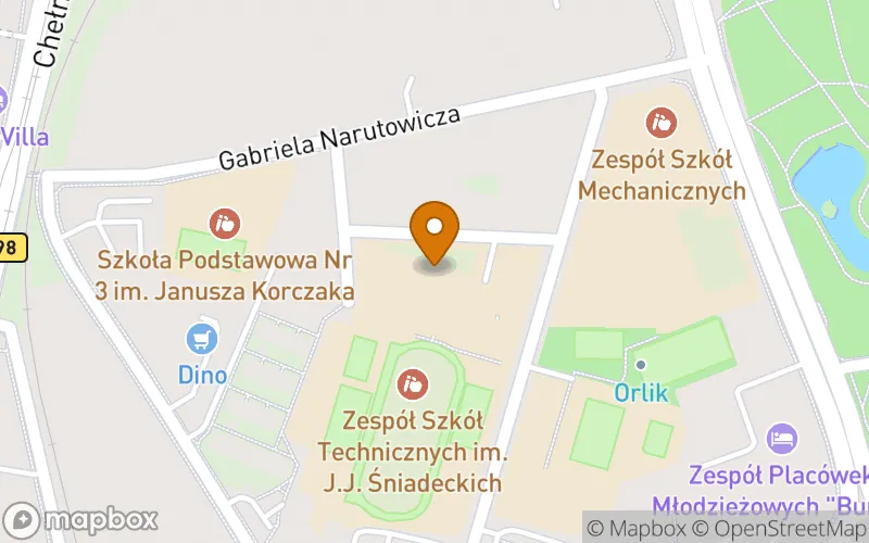Lokalizacja: Szkoła Policealna nr 2 w Grudziądzu
