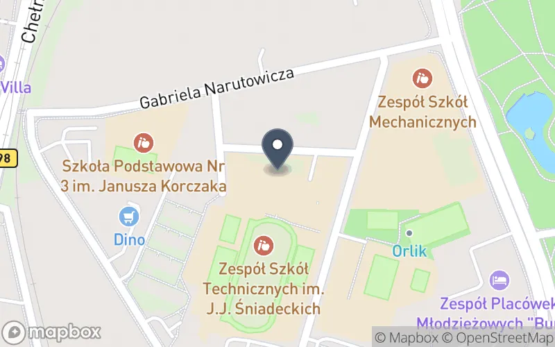 Lokalizacja: Zespół Szkół Technicznych im. Jana i Jędrzeja Śniadeckich