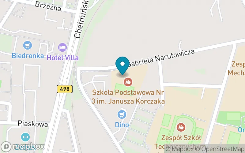 Lokalizacja: Szkoła Podstawowa nr 3 im. Janusza Korczaka