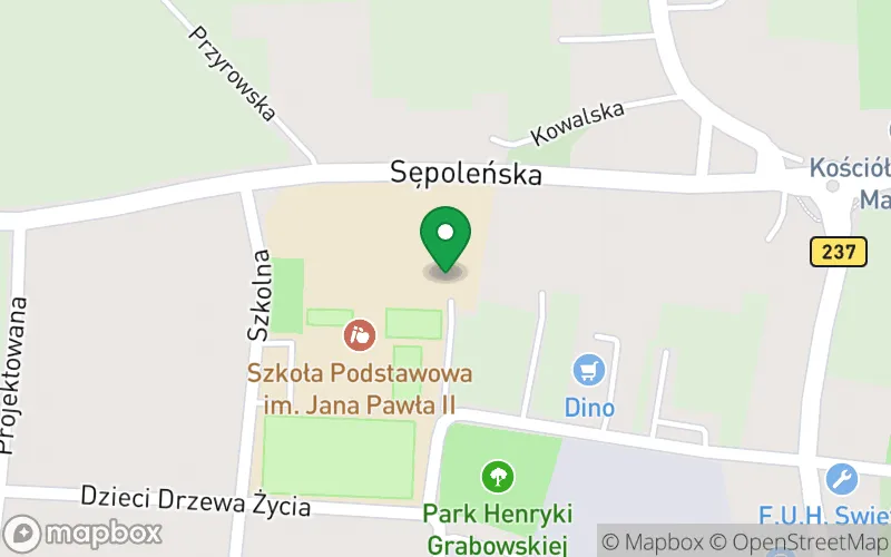 Lokalizacja: Przedszkole "Niezapominajka" w Gostycynie