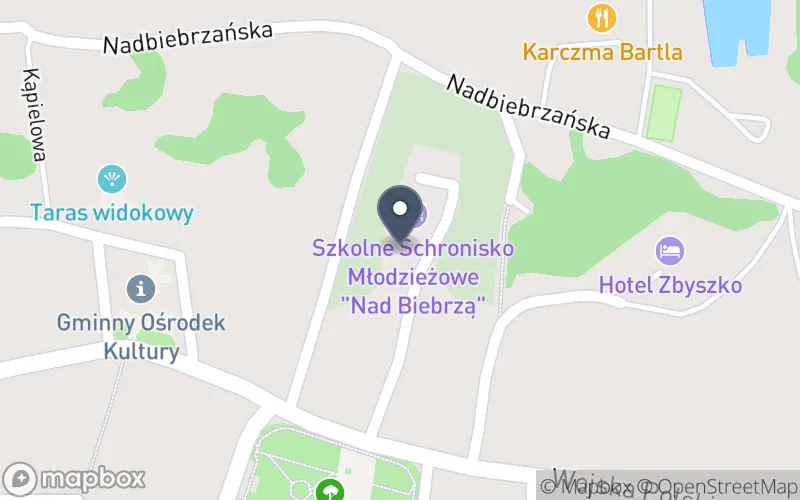 Lokalizacja: Młodzieżowe Centrum Edukacji i Readaptacji Społecznej w Goniądzu