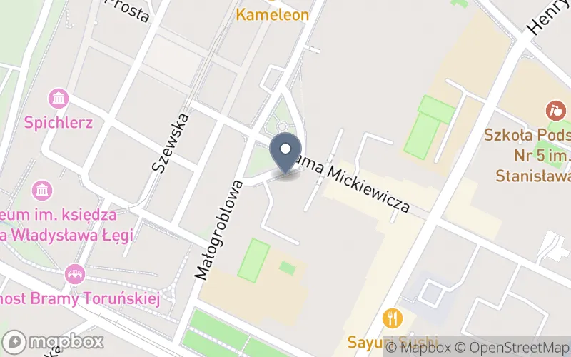 Lokalizacja: Rzemieślnicze Centrum Kształcenia Zawodowego w Grudziądzu
