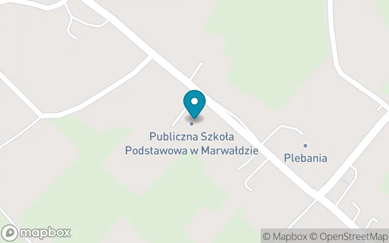 Lokalizacja: Publiczna Szkoła Podstawowa w Marwałdzie