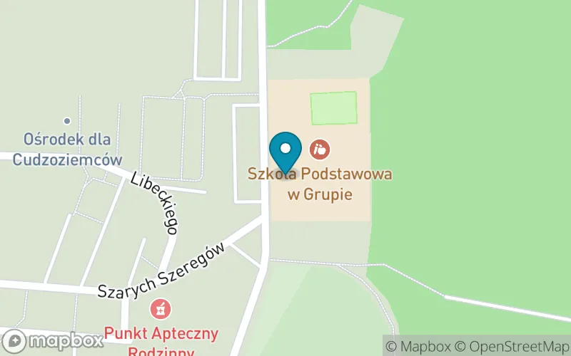 Lokalizacja: Szkoła Podstawowa im. 16. Pułku Ułanów Wielkopolskich w Grupie