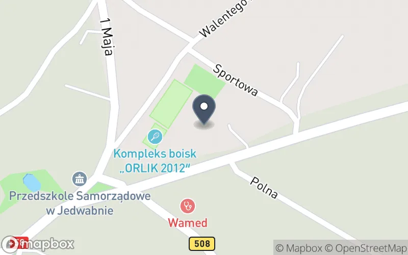 Lokalizacja: Zespół Szkół w Jedwabnie