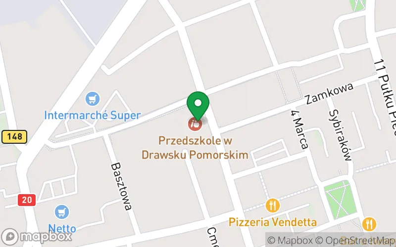 Lokalizacja: Przedszkole w Drawsku Pomorskim