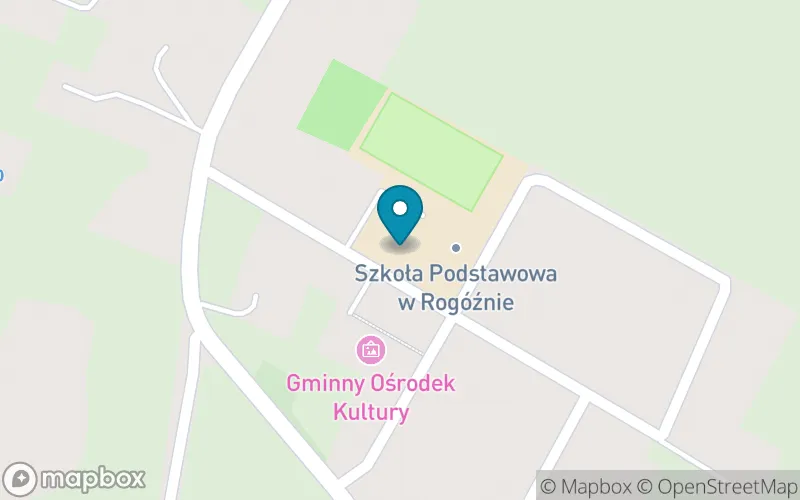Lokalizacja: Szkoła Podstawowa w Rogóźnie