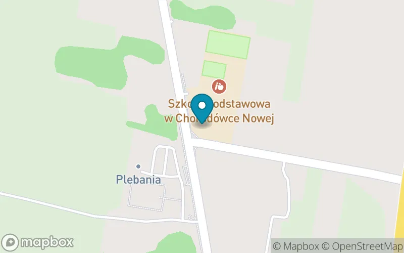 Lokalizacja: Szkoła Podstawowa w Chodorówce Nowej